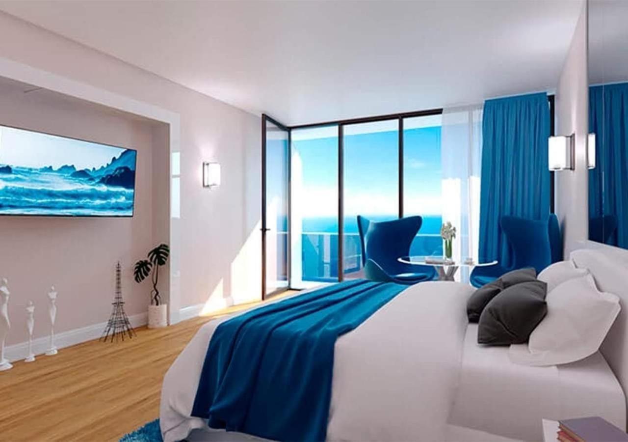 Orbi City Sea View Aparthotel Batumi Exteriör bild